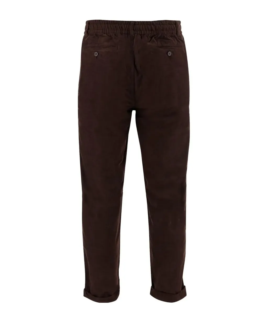 Drawstring Cotton Trousers