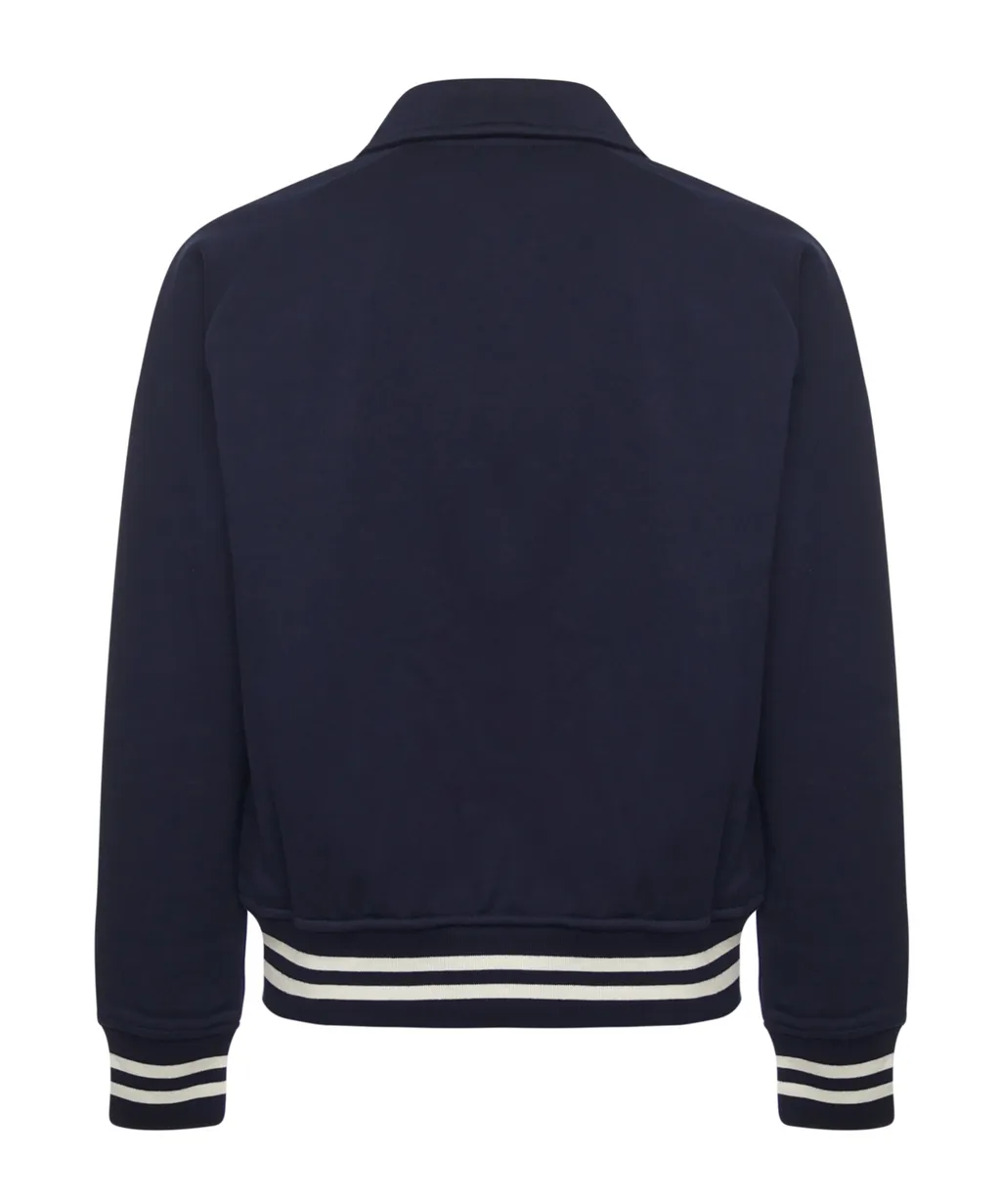 Buttoned Graphic Jacket