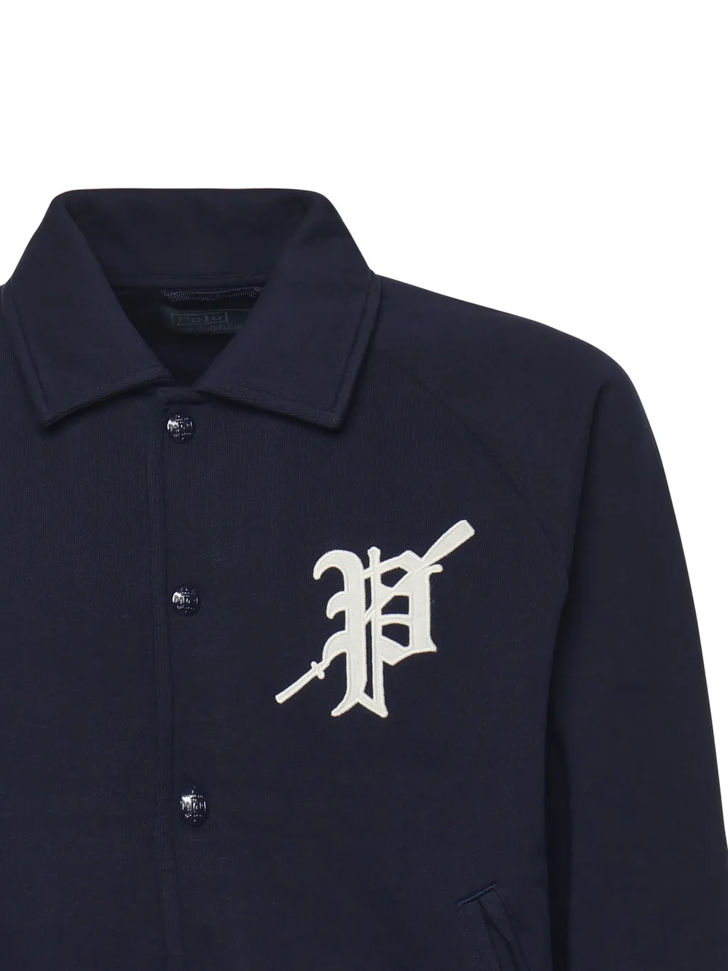 Buttoned Graphic Jacket
