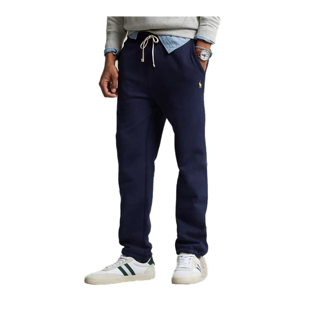 Logo Embroidered Drawstring Track Pants