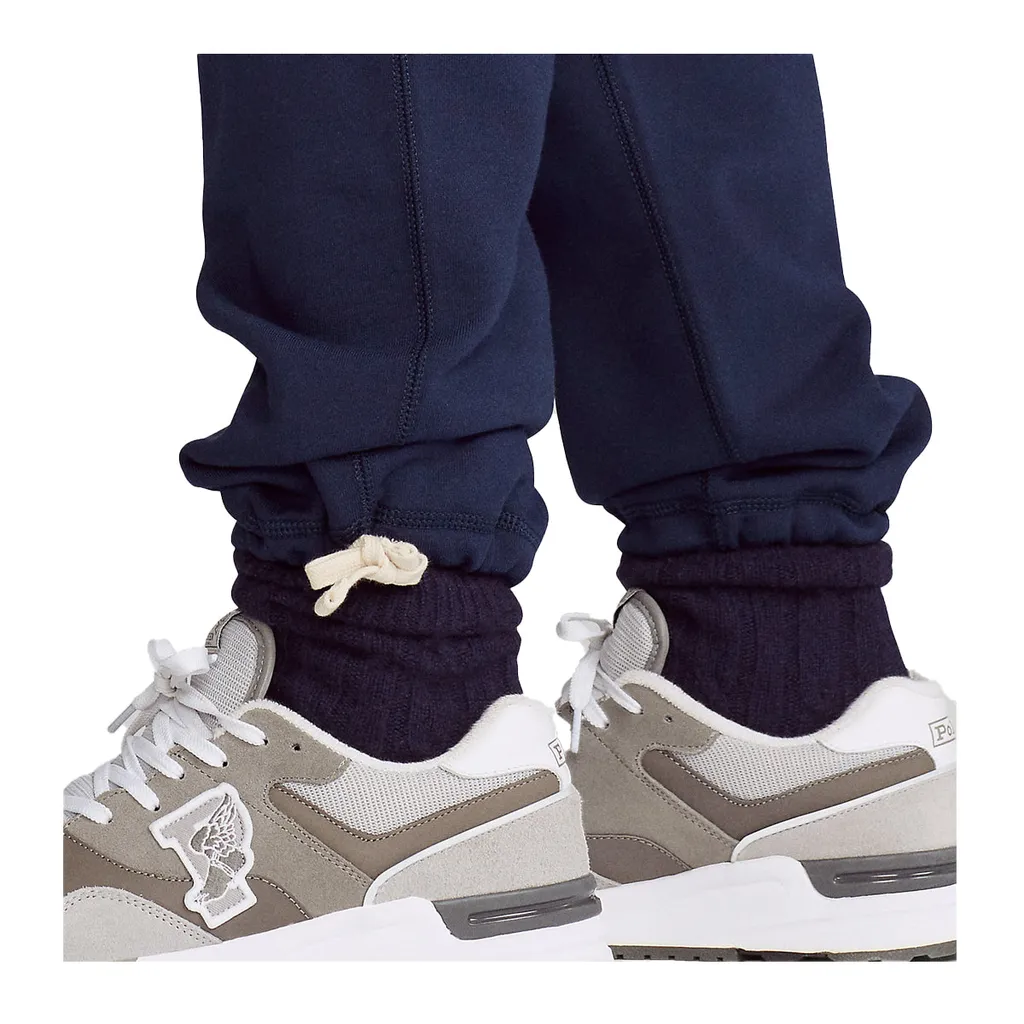 Logo Embroidered Drawstring Track Pants
