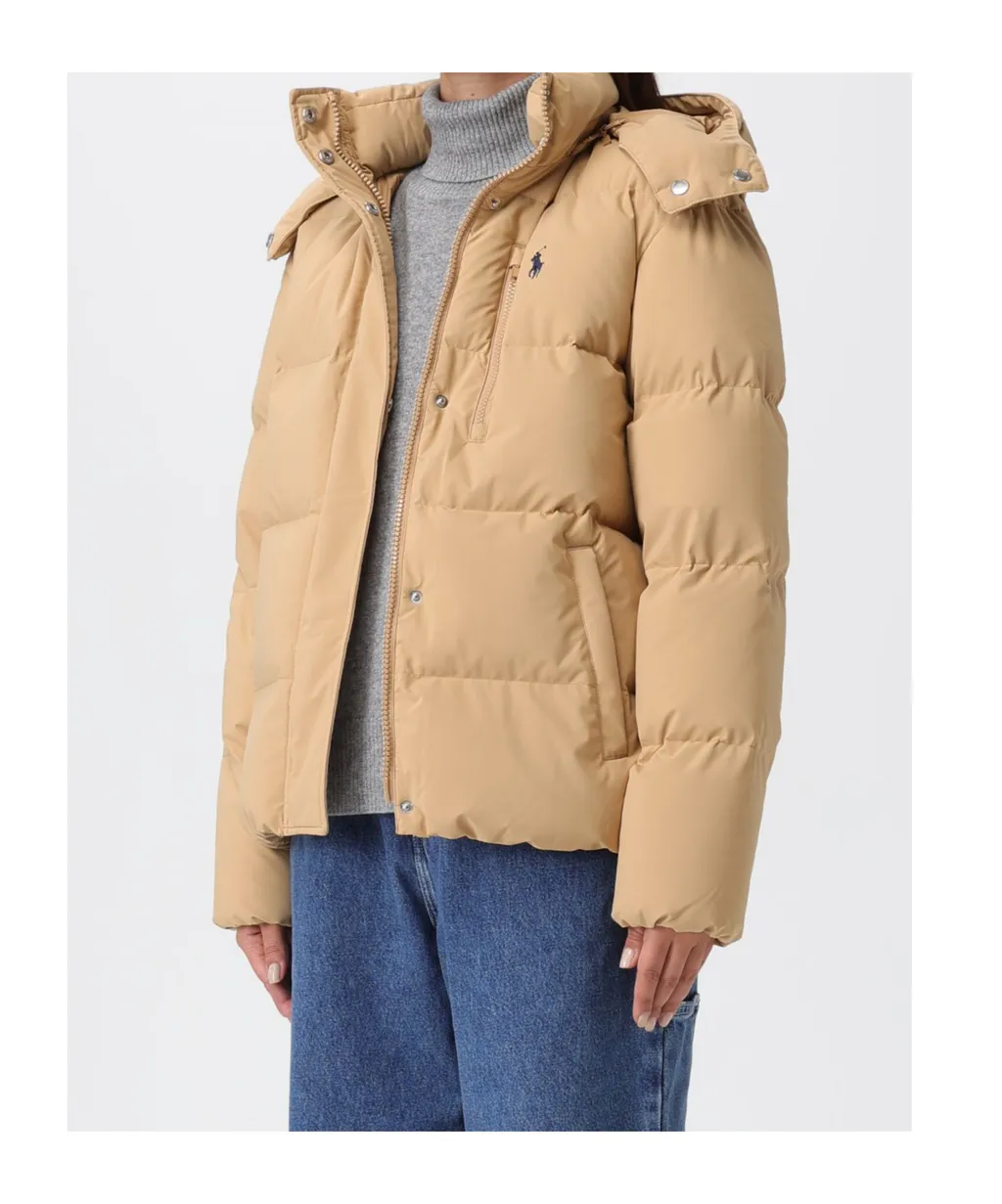 Quilted Hooded Down Jacket