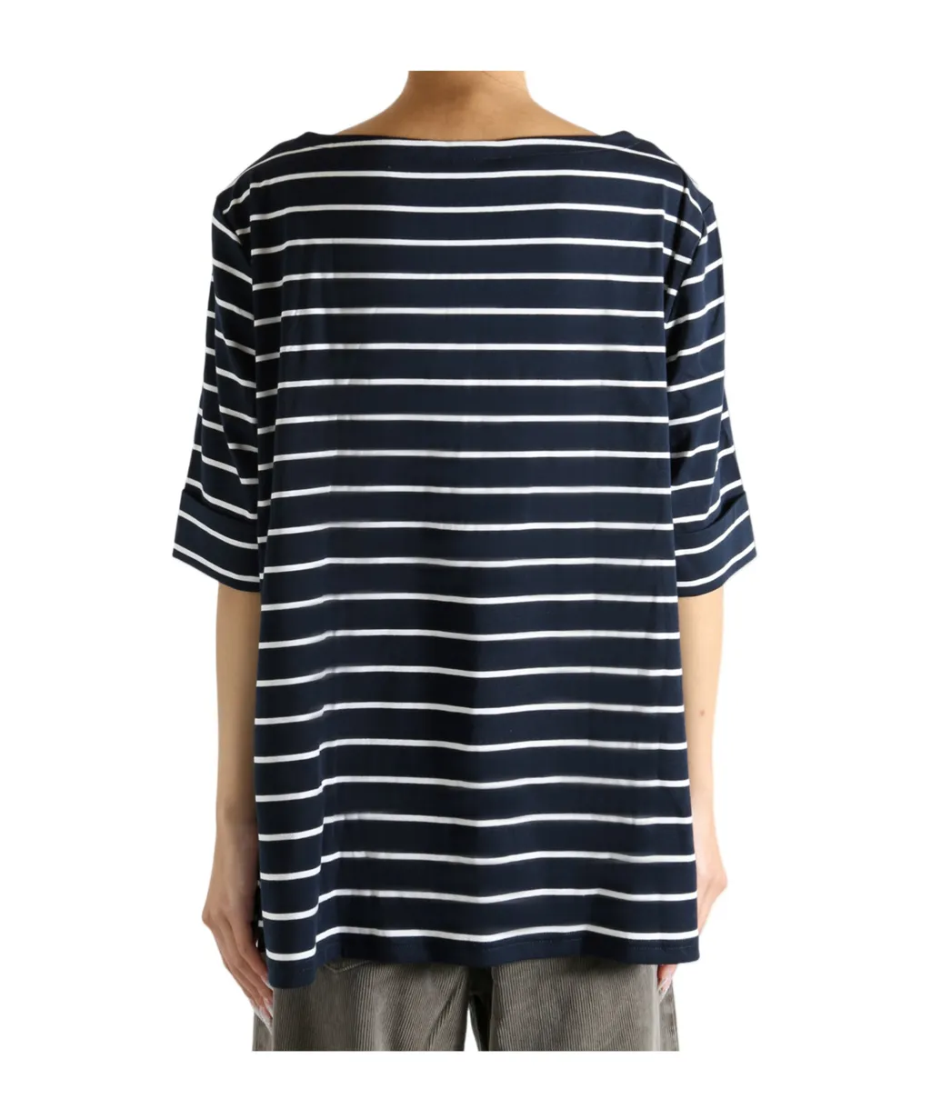Striped Knitted Top
