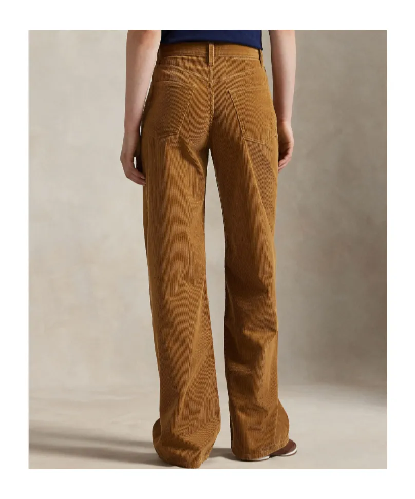 Straight Leg Corduroy Trousers