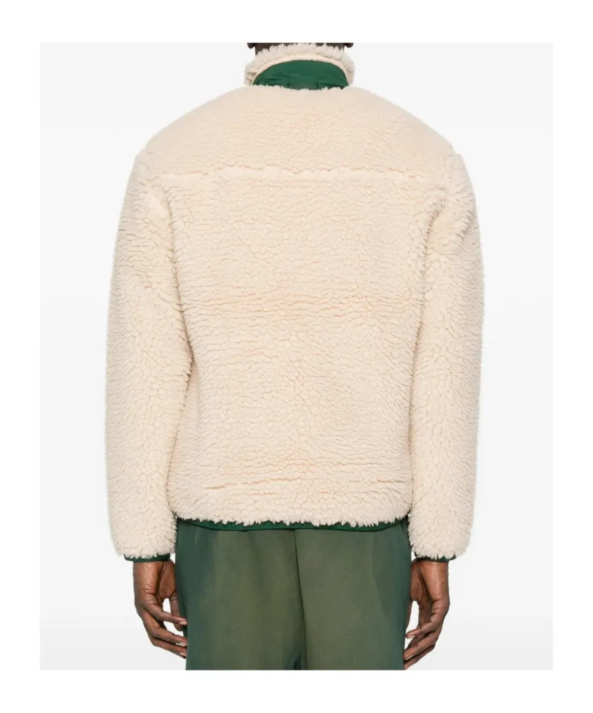 Fleece Pocket Zip-Up Jacket
