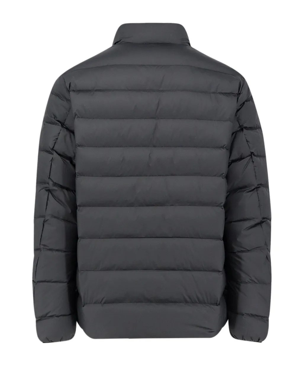 Logo Embroidered Zip-Up Jacket