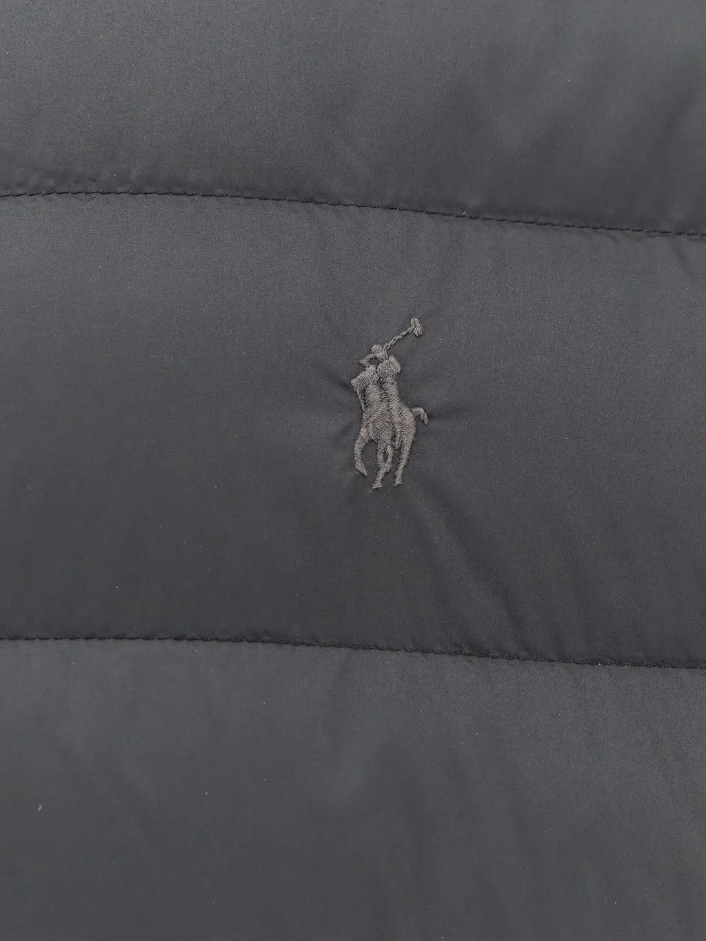 Logo Embroidered Zip-Up Jacket