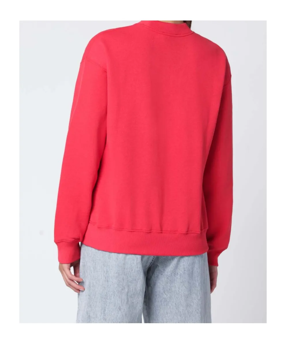 Logo Embroidered Crewneck Sweatshirt