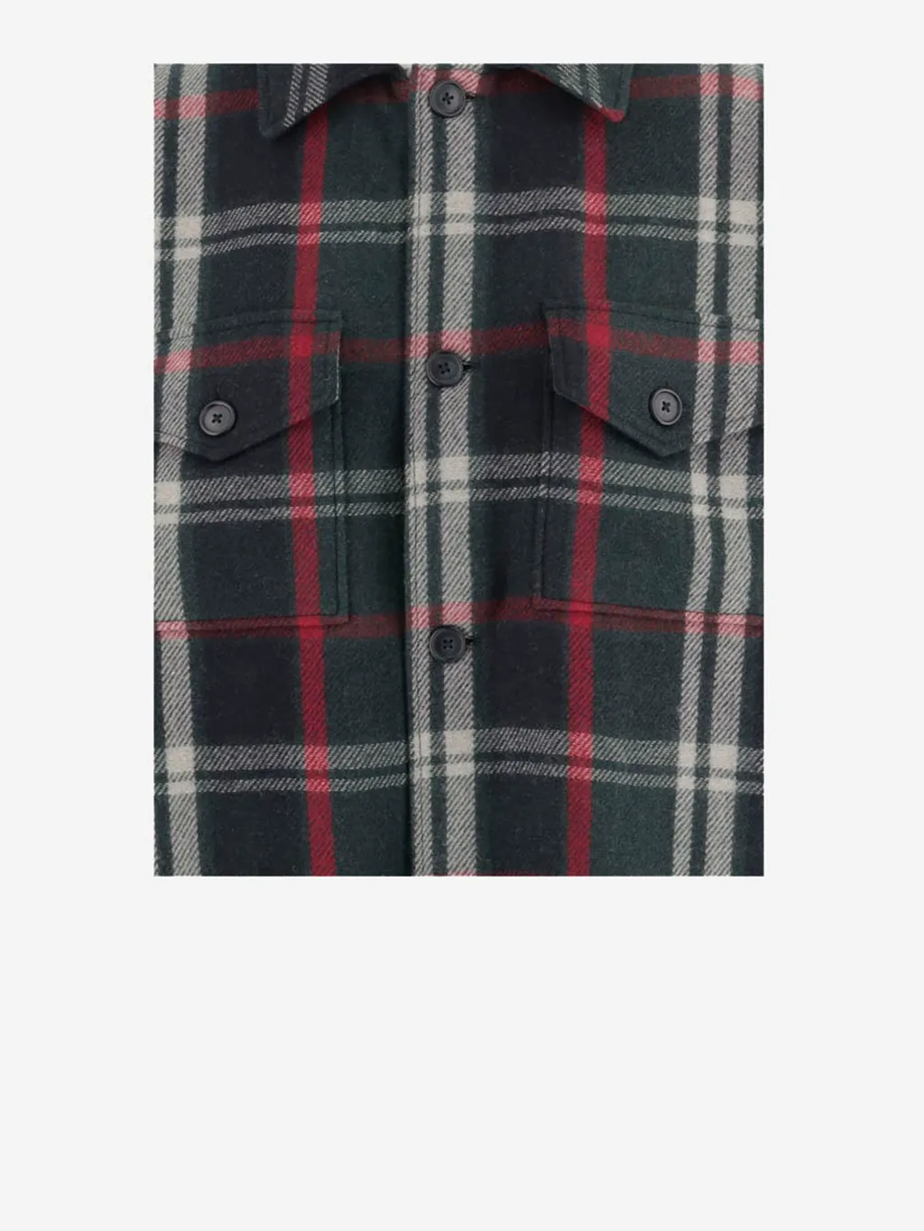 Check Pattern Buttoned Shirt