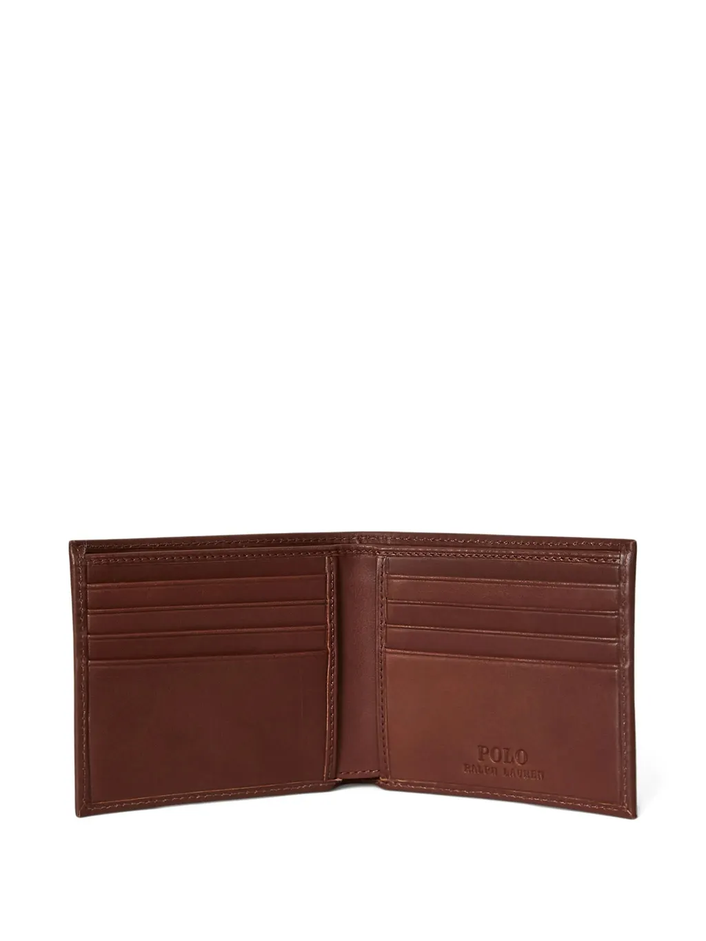Logo Embroidered Bi-Fold Wallet