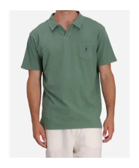 Pocket Short-Sleeve Polo Shirt