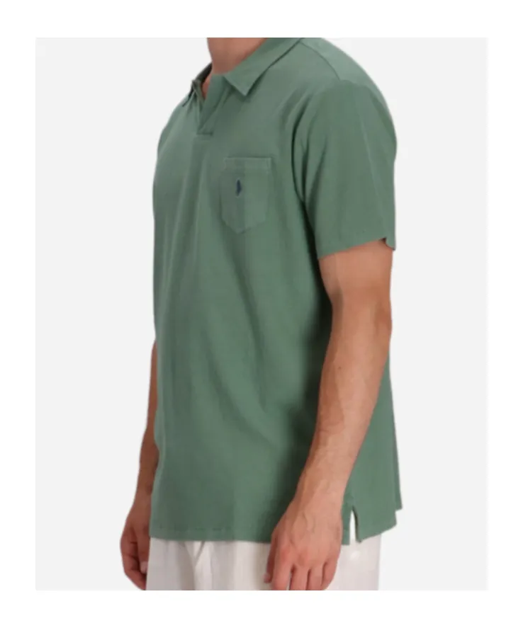 Pocket Short-Sleeve Polo Shirt