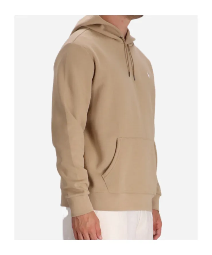 Logo-Embroidered Cotton Hoodie