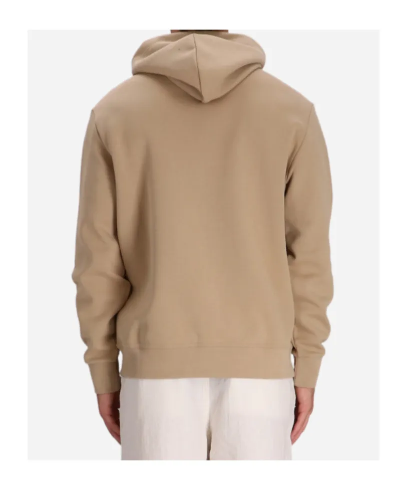 Logo-Embroidered Cotton Hoodie