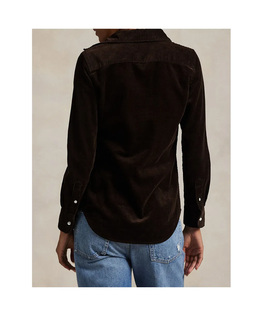 Button-Down Corduroy Shirt