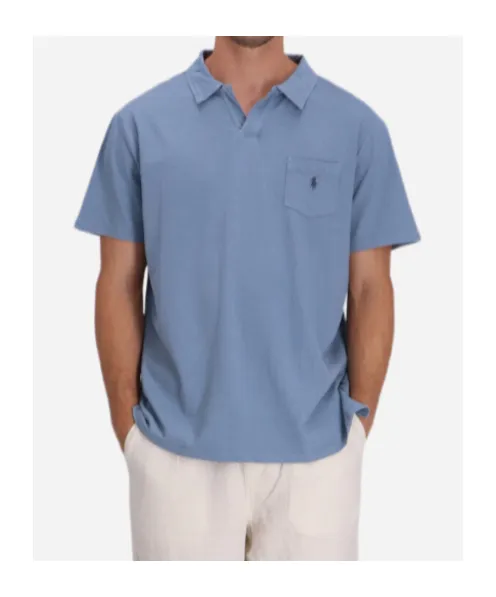 Pocket Short-Sleeve Polo Shirt