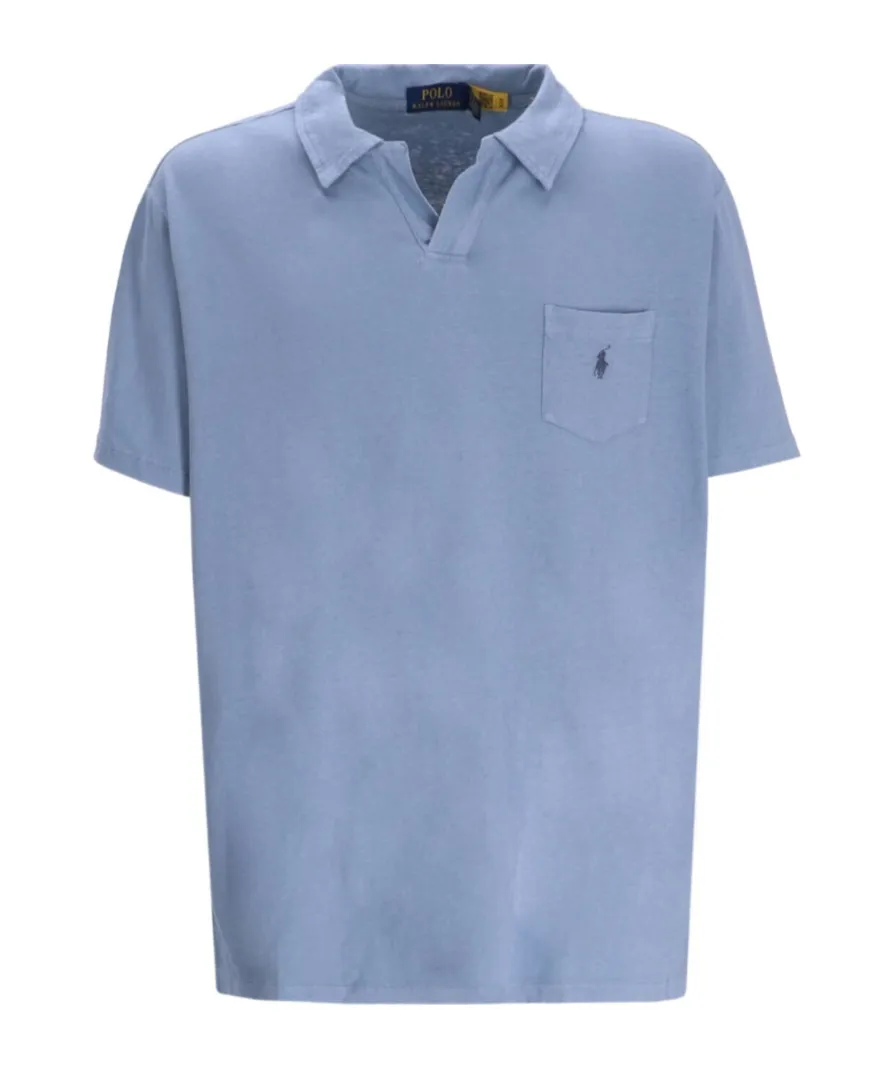 Pocket Short-Sleeve Polo Shirt