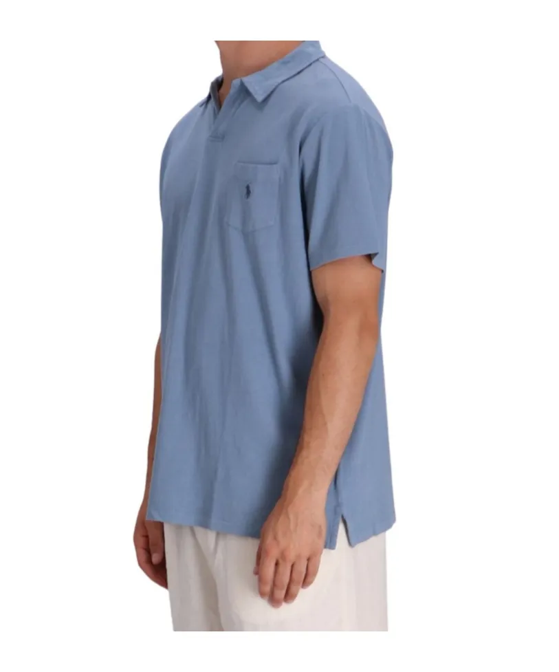 Pocket Short-Sleeve Polo Shirt