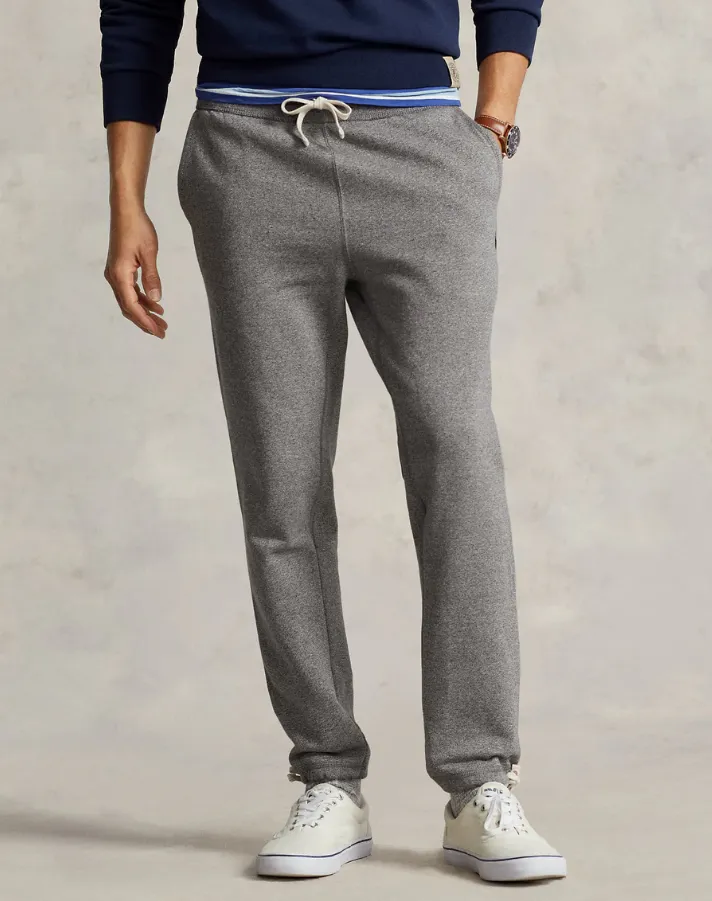 Logo Embroidered Drawstring Track Pants