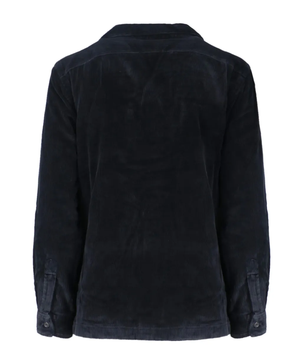 Long-Sleeved Buttoned Jacket