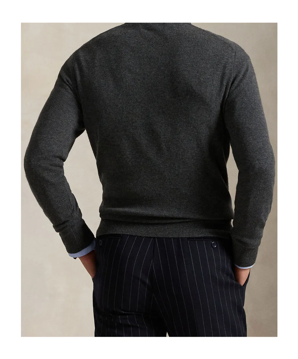 Logo Embroidered Crewneck Knit Jumper