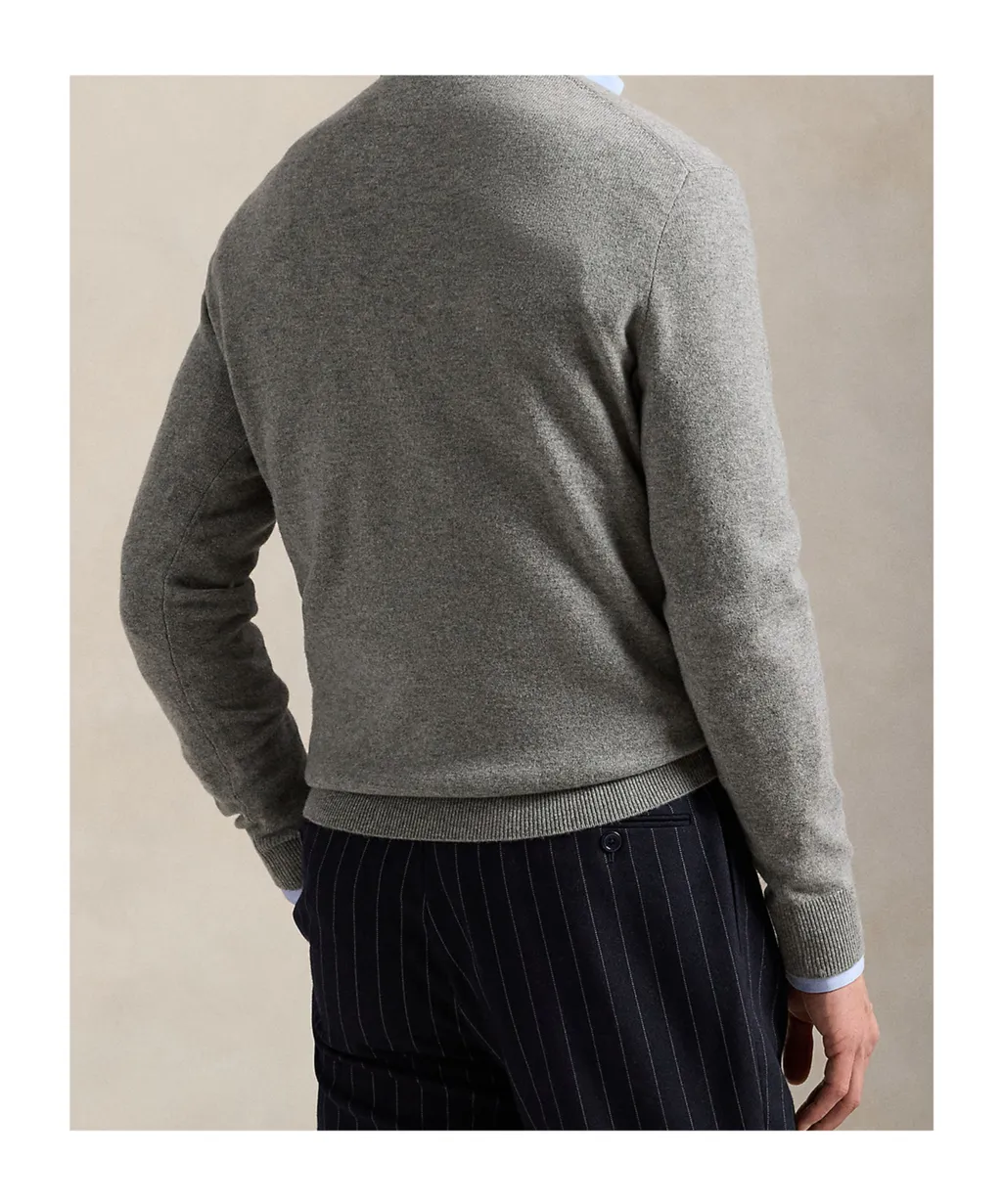 Logo Embroidered Crewneck Knit Jumper