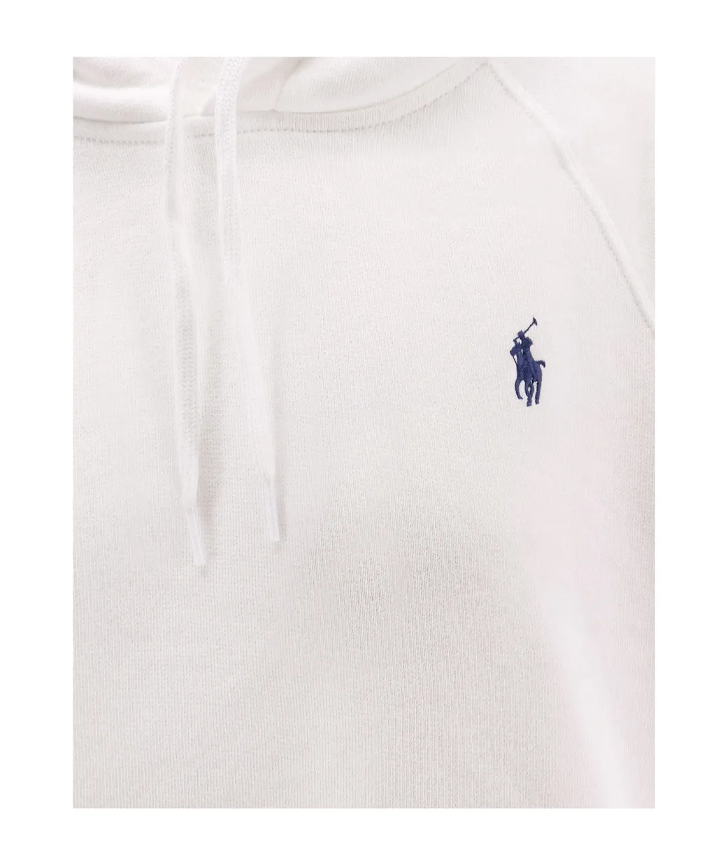 Pony Embroidered Drawstring Hoodie