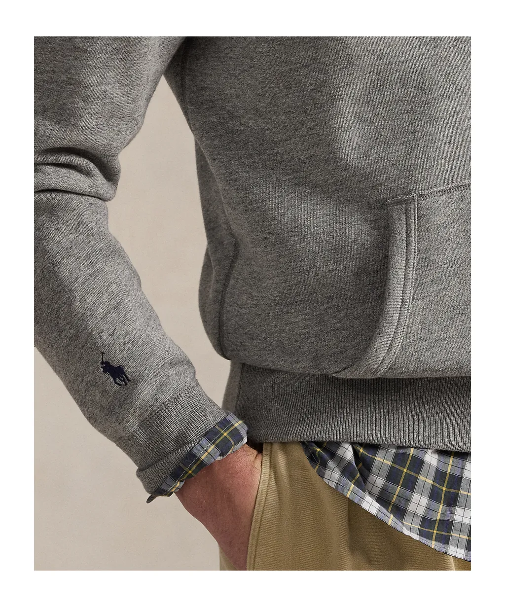 Drawstring Zip-Up Hoodie