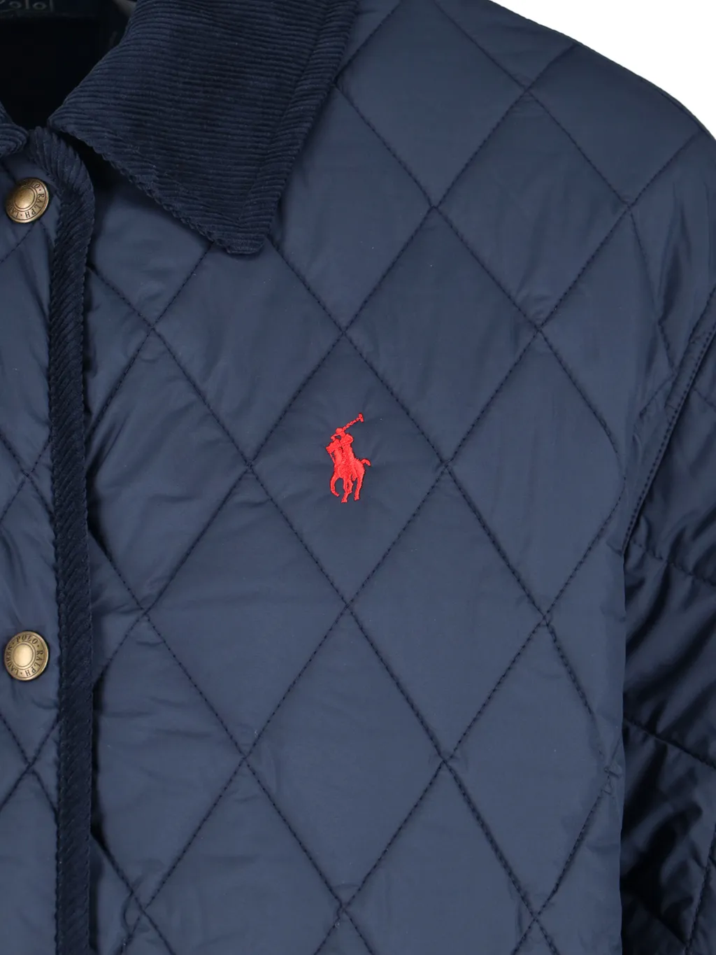 Diamond-Quilted Coat