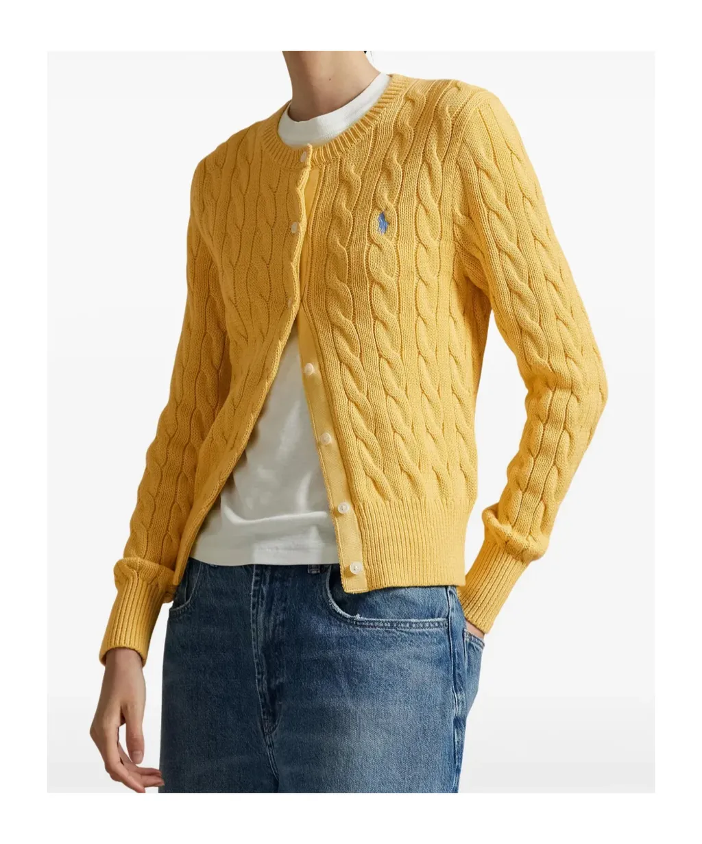 Cable-Knit Cardigan