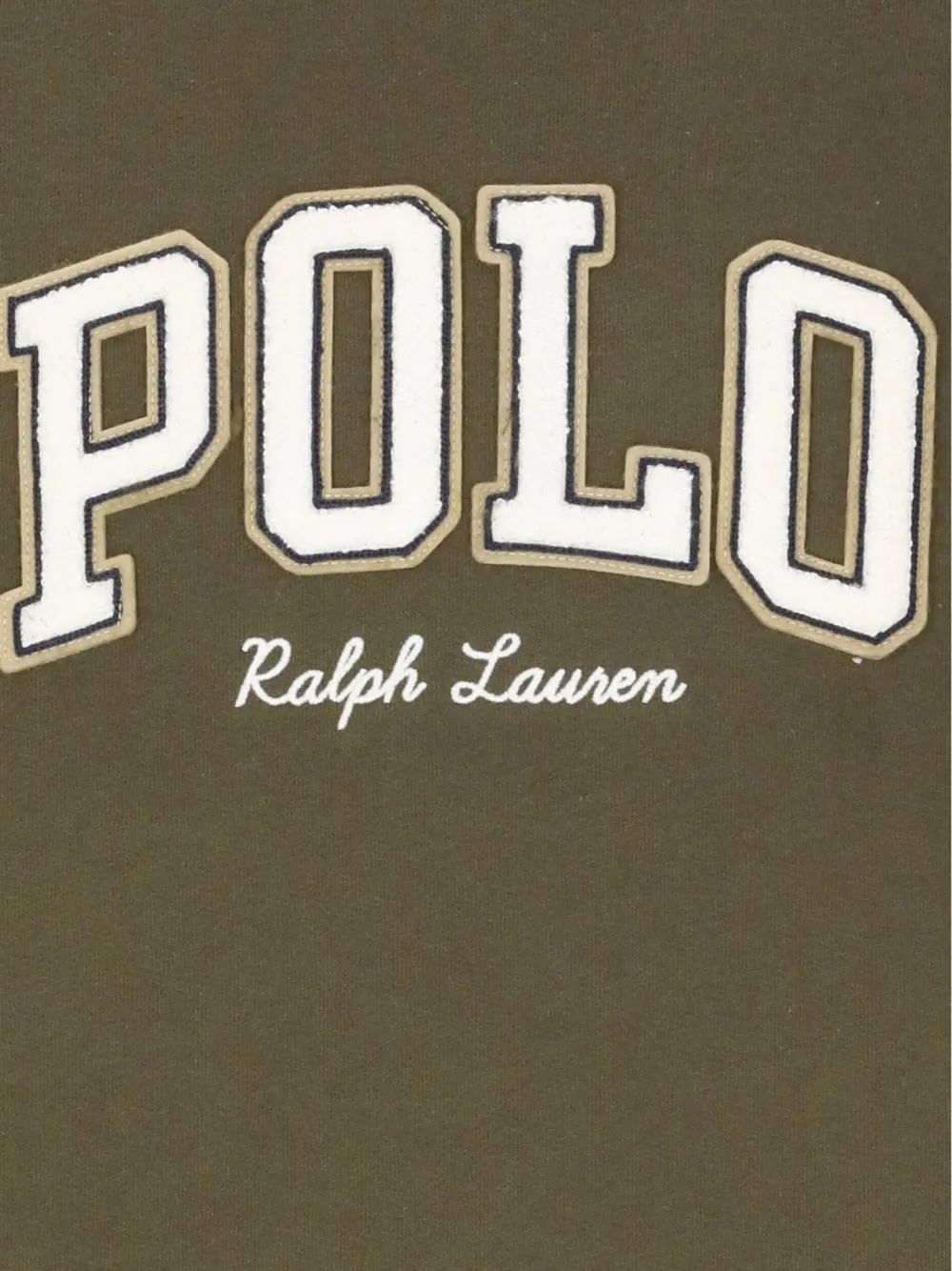 Logo Embroidered Crew Neck Sweatshirt