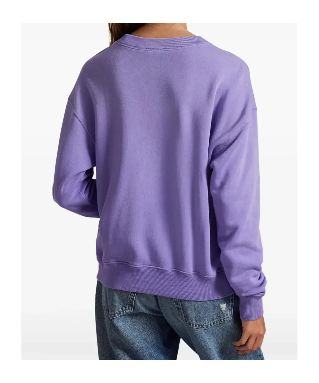 Long-Sleeve Crew-Neck Sweatshirt