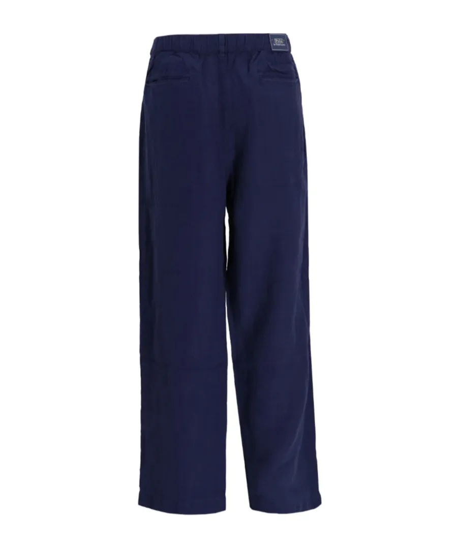 Drawstring Linen Trousers