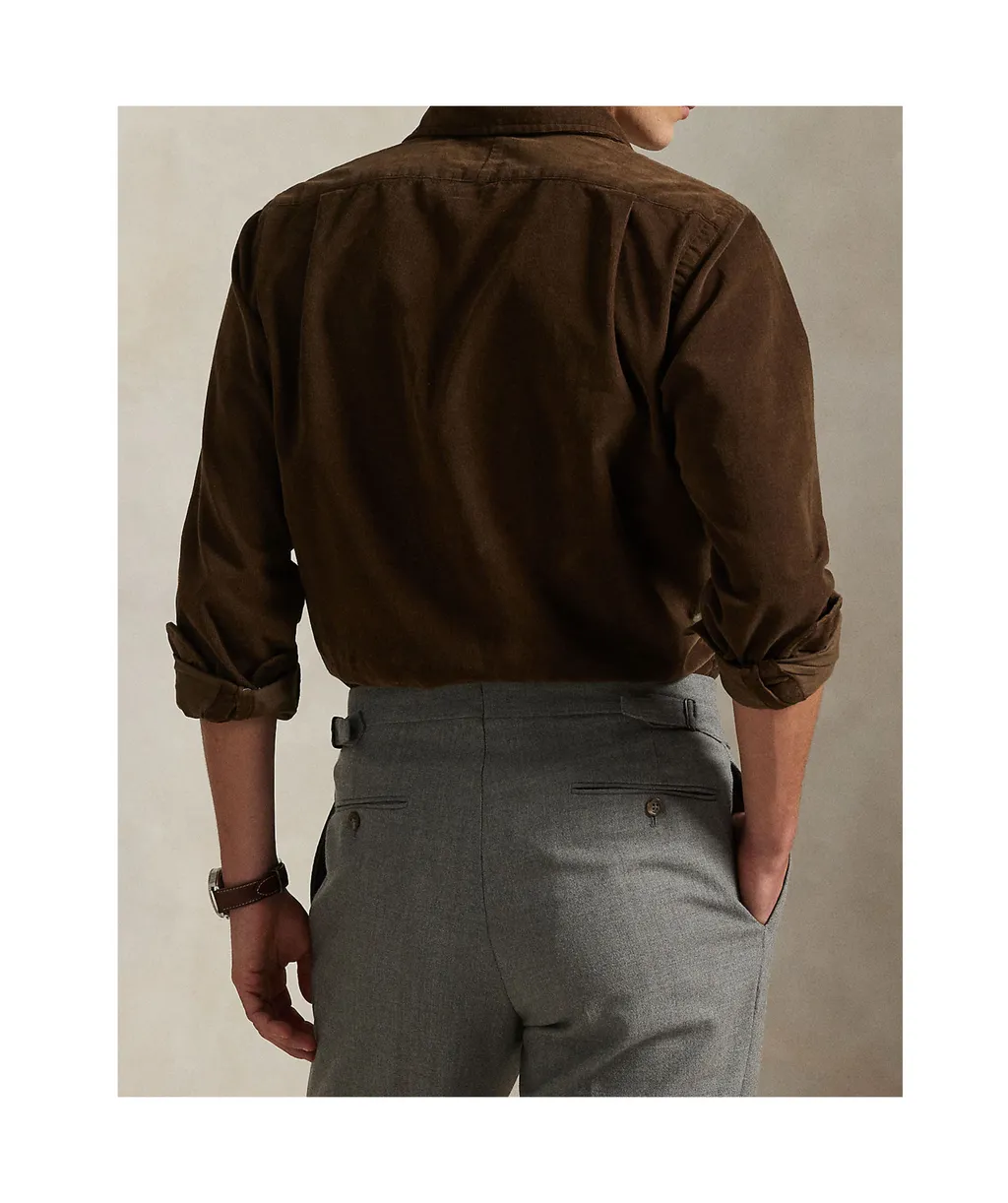 Corduroy Button-Up Shirt