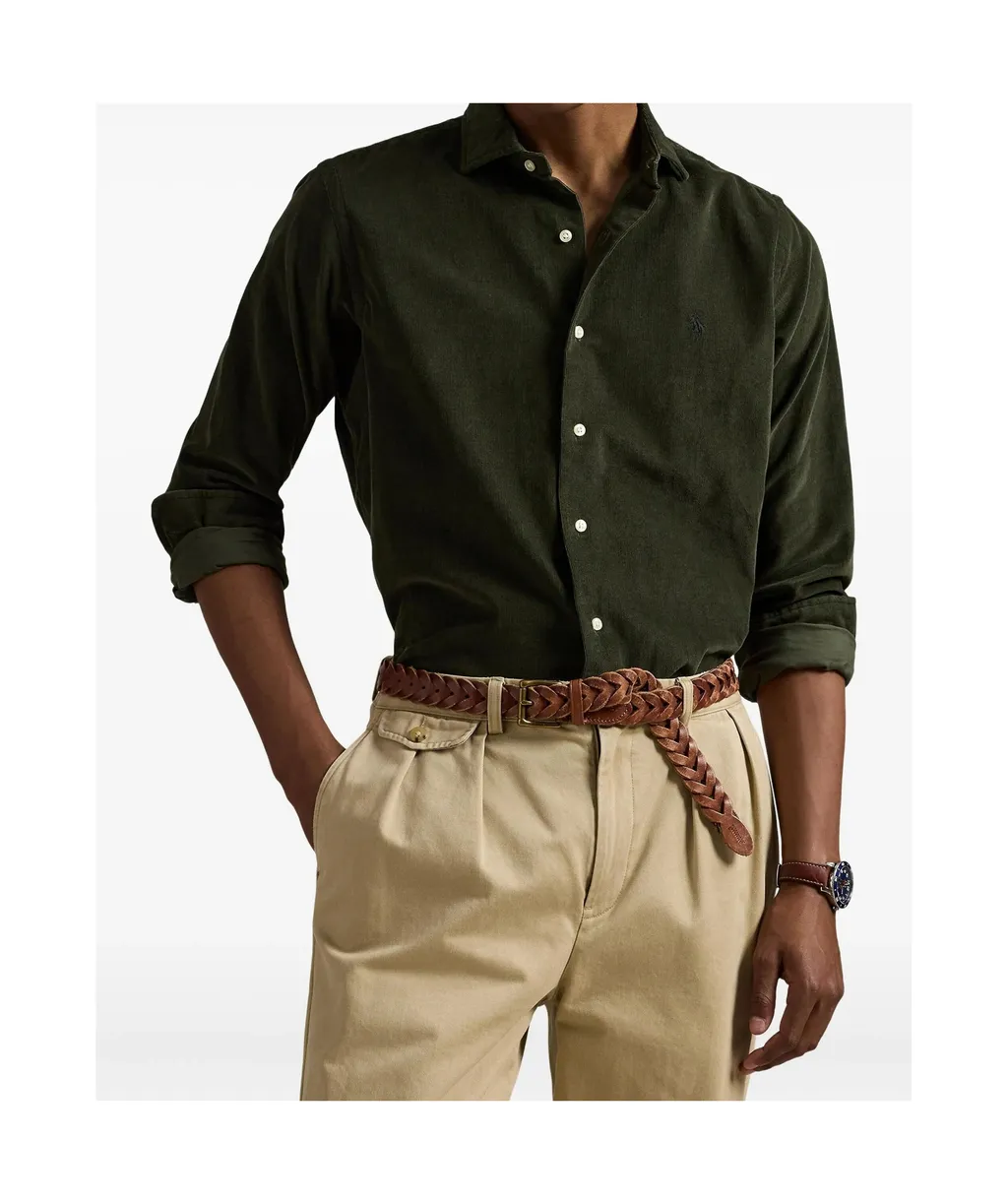 Corduroy Button-Down Shirt