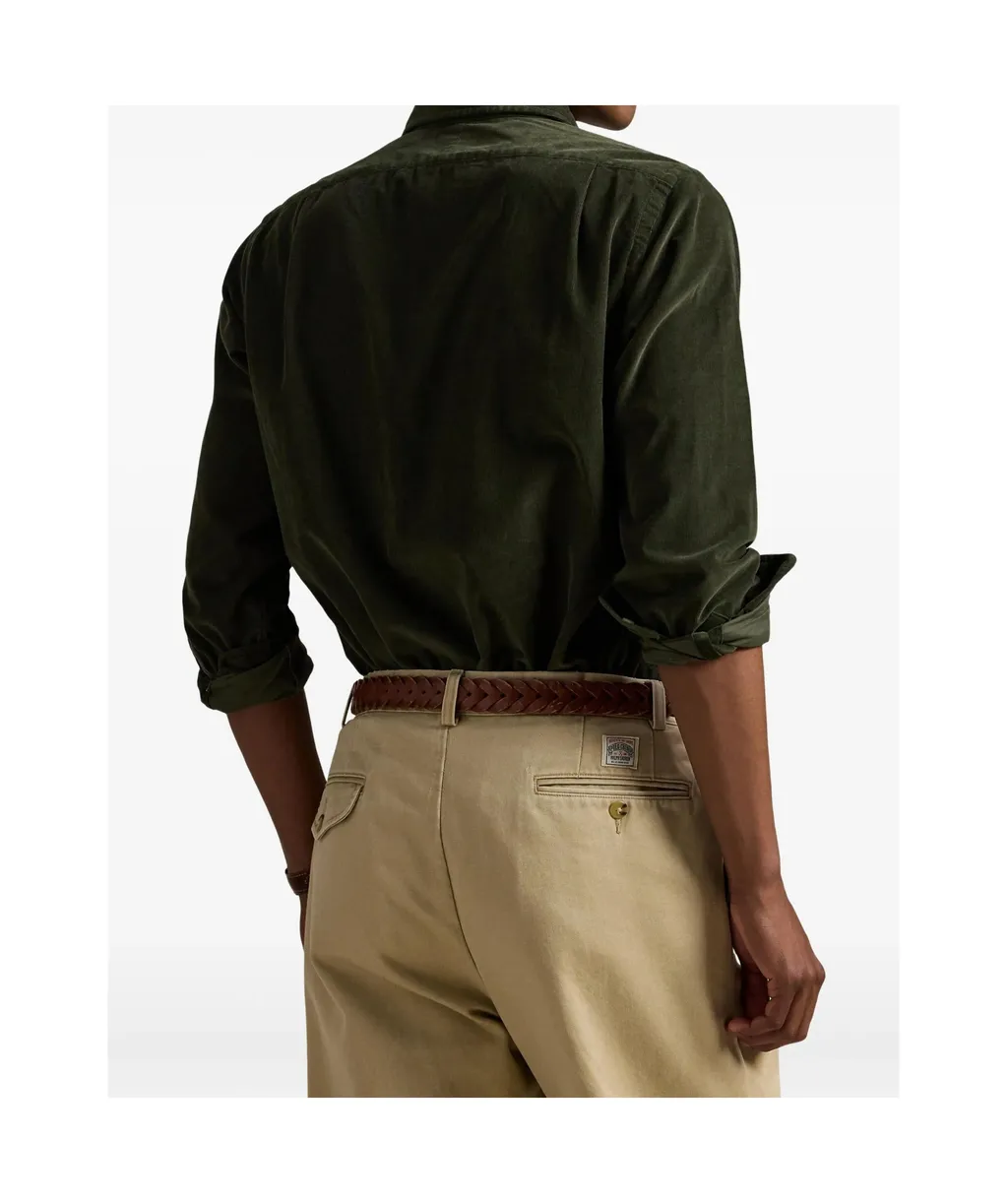 Corduroy Button-Down Shirt