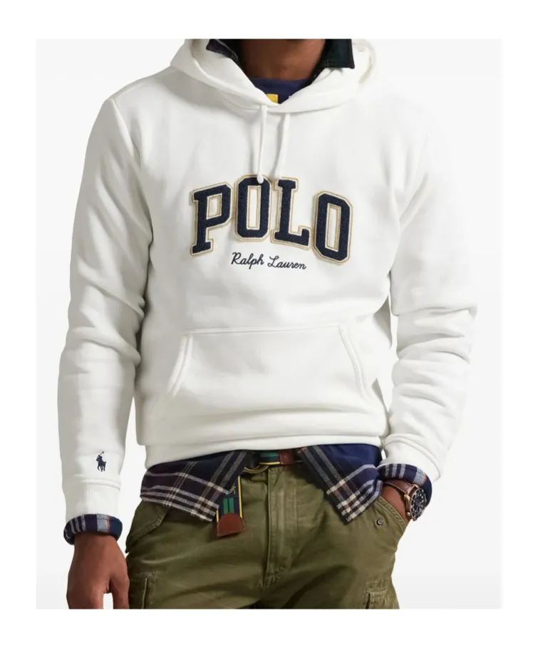 Logo Embroidered Hoodie