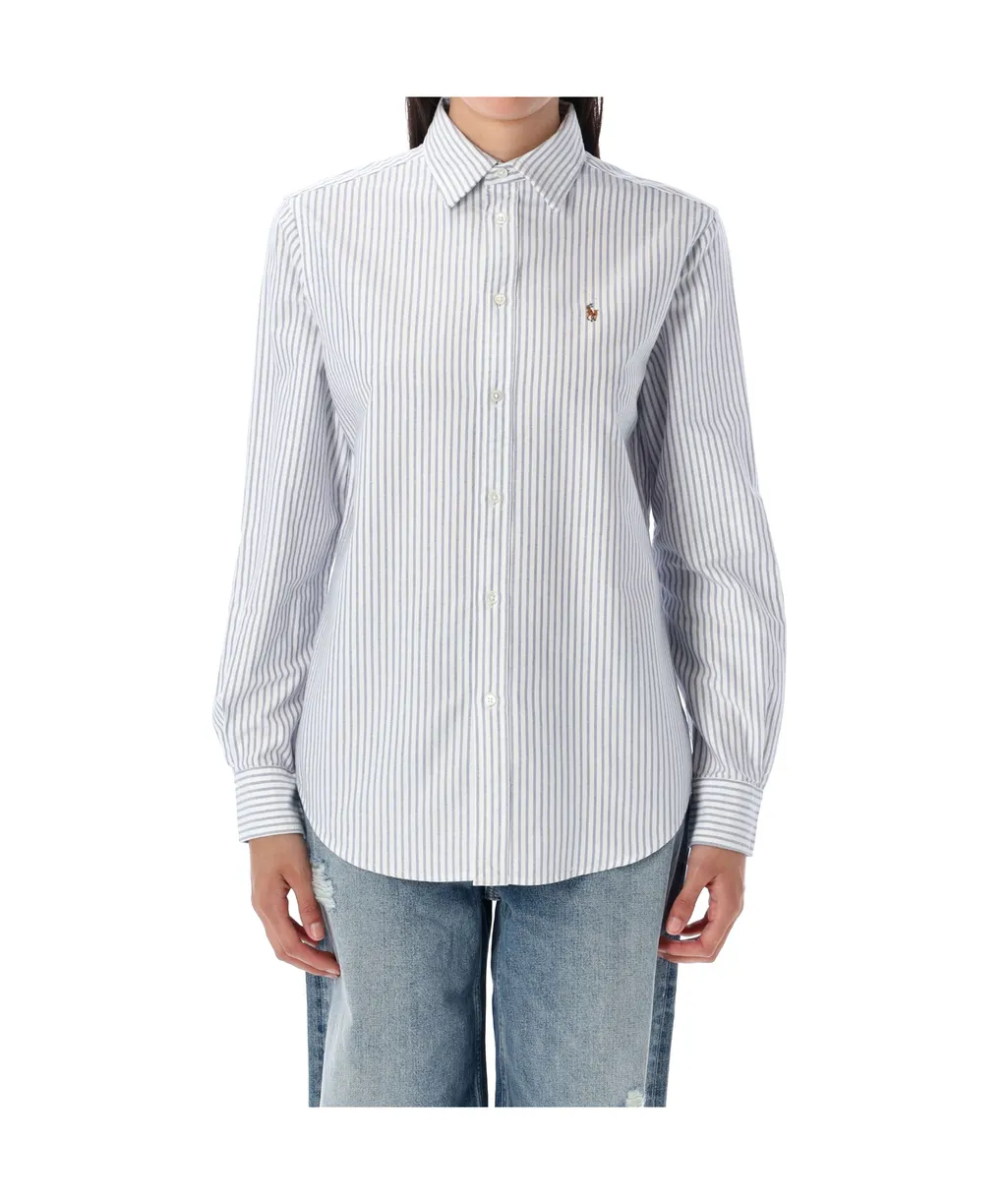Pinstriped Oxford Shirt