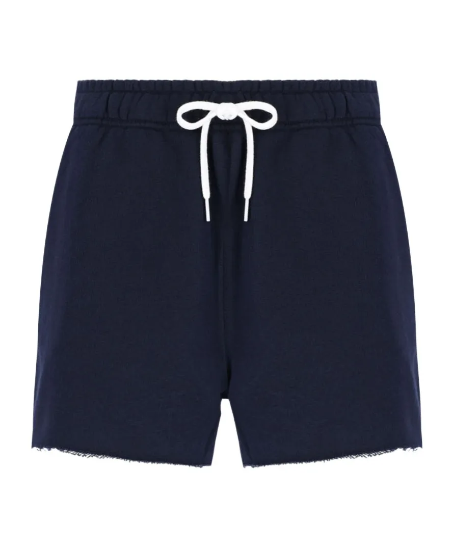 Logo Embroidered Drawstring Shorts