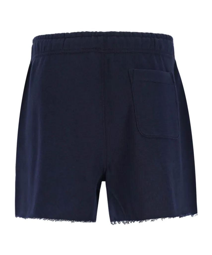 Logo Embroidered Drawstring Shorts
