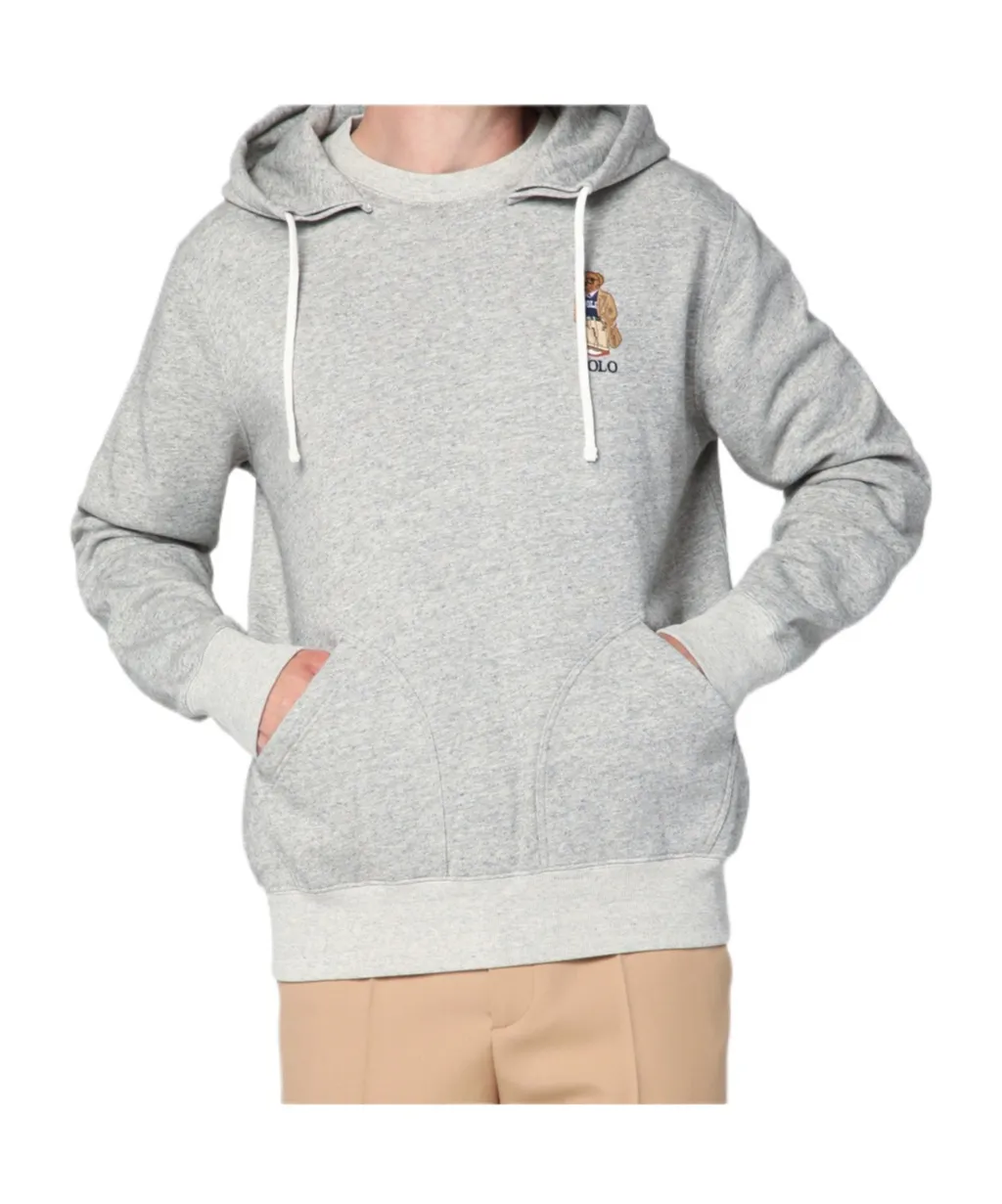 Embroidered-Logo Hoodie
