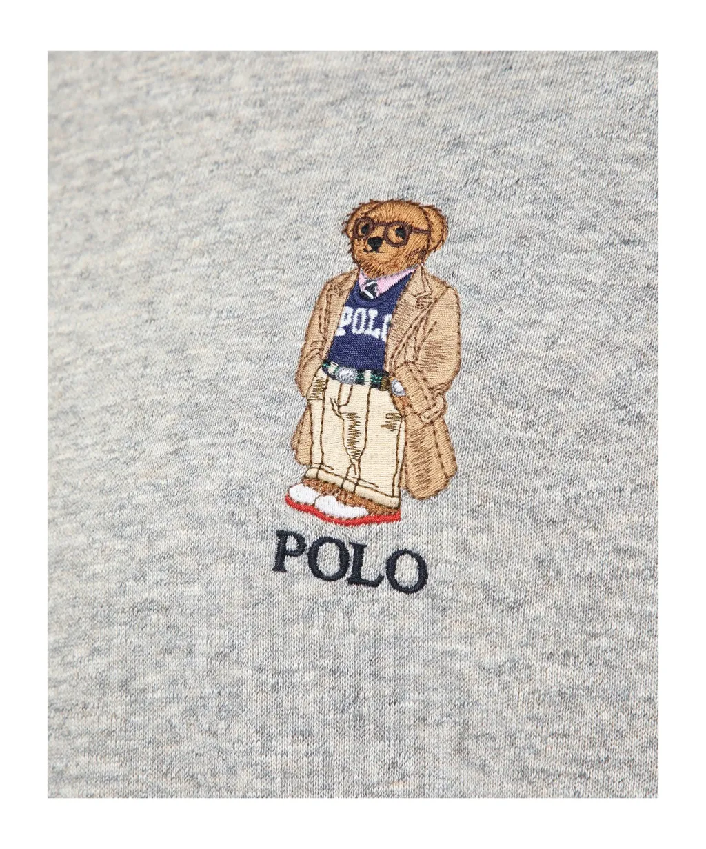 Embroidered-Logo Hoodie