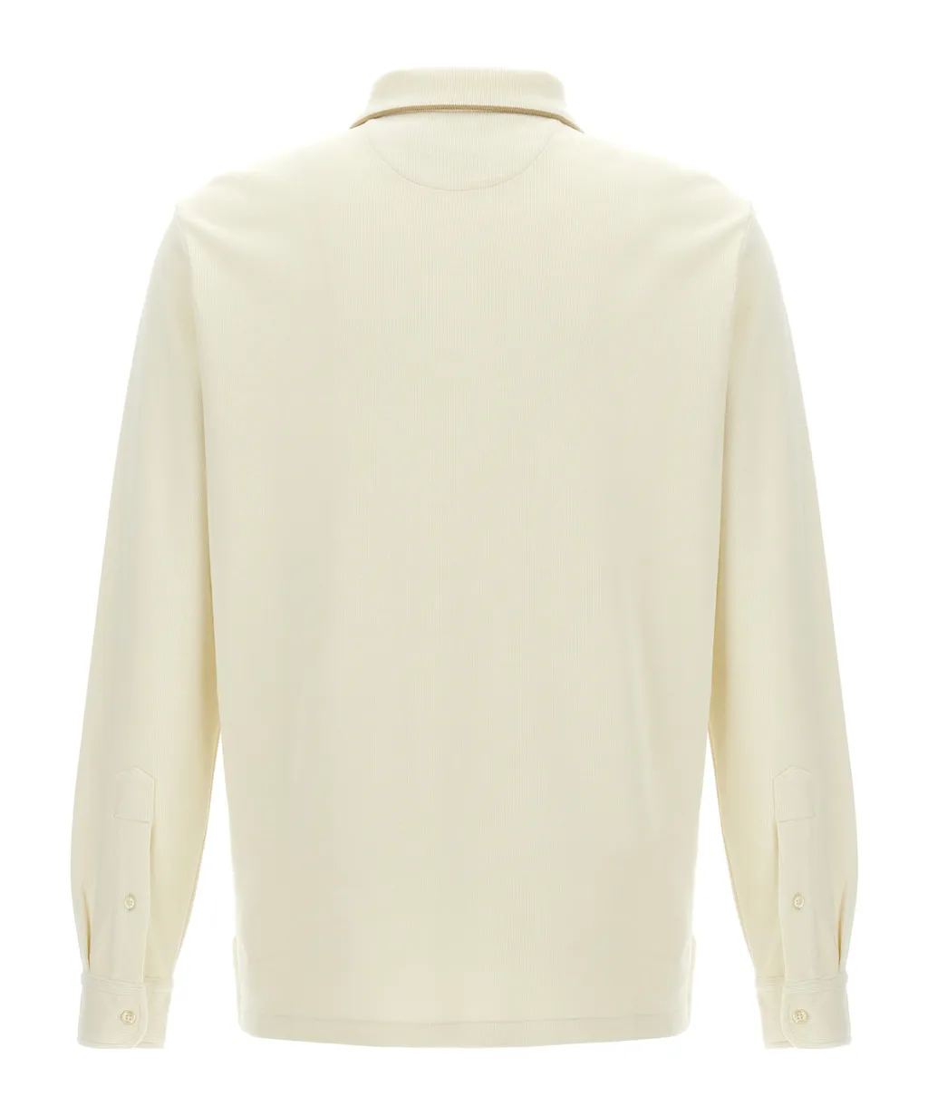 Logo Embroidered Polo Shirt