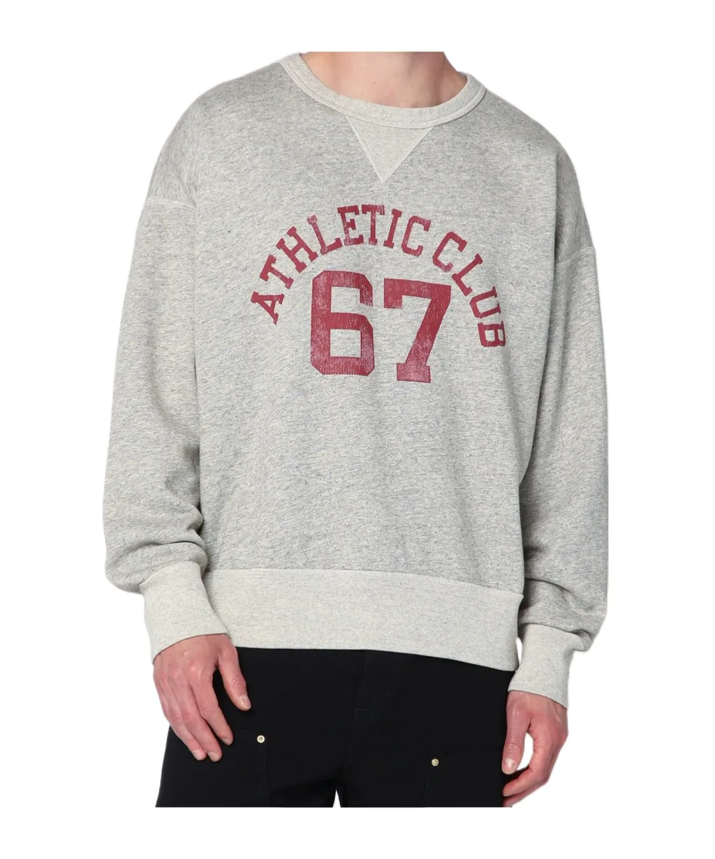 Graphic-Print Crew-Neck Sweatshirt