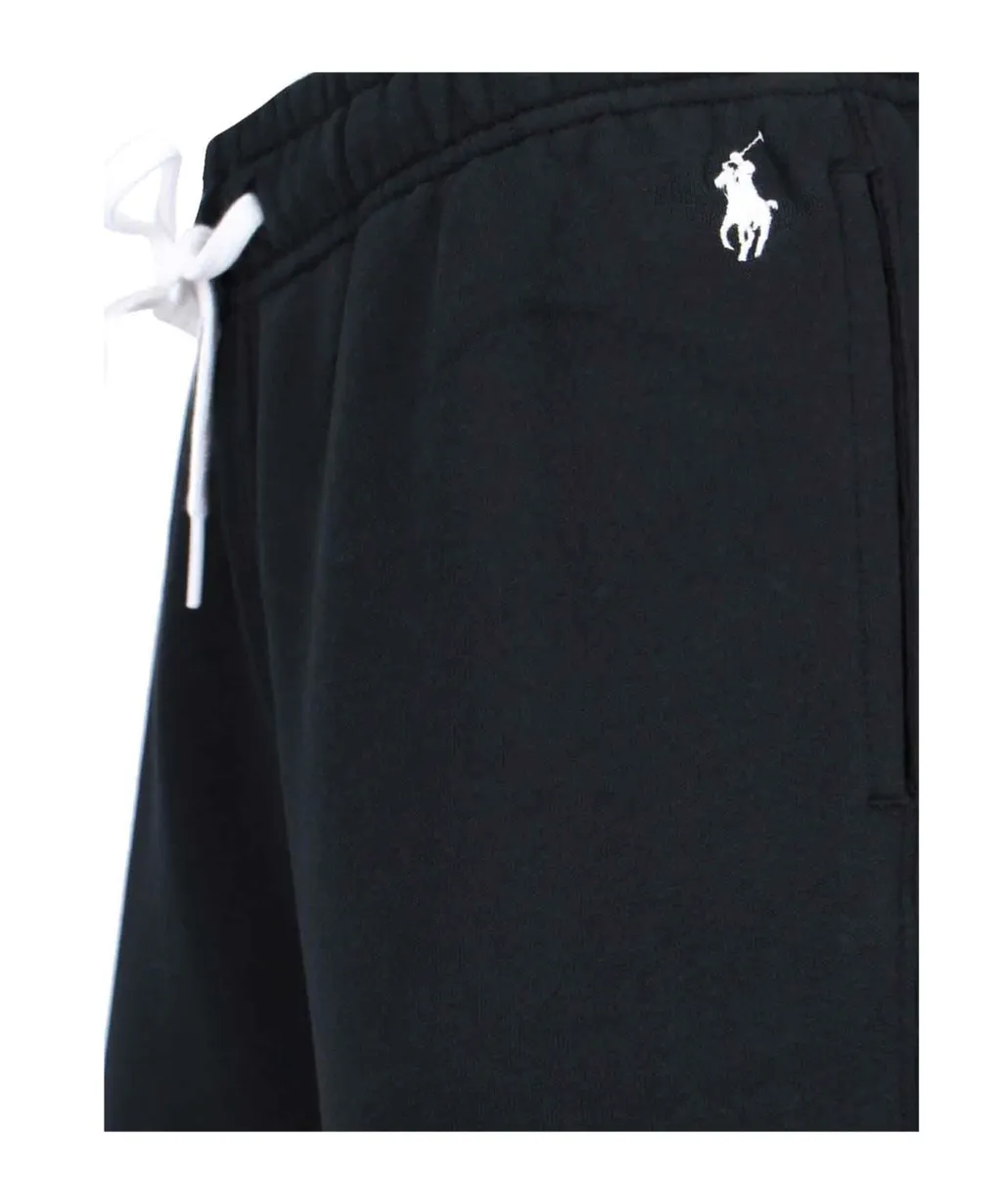 Logo Embroidered Drawstring Pants