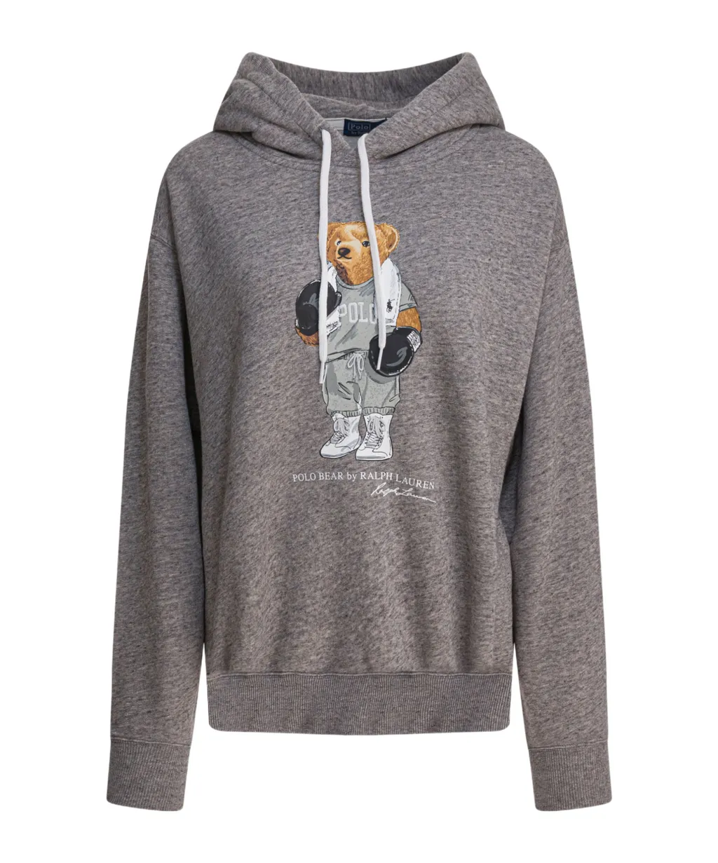 Polo Bear Drawstring Hoodie