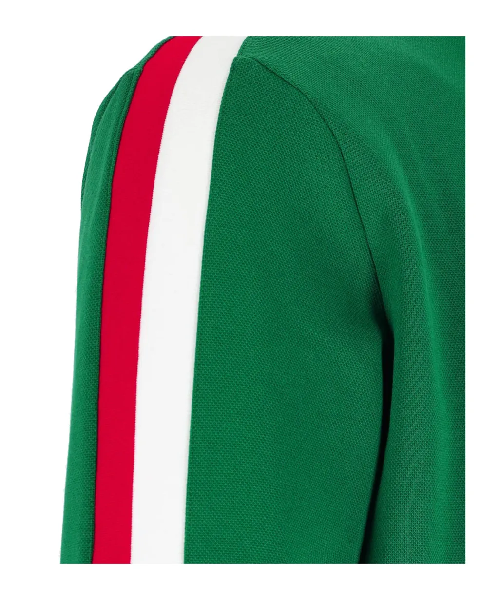 Logo Embroidered Zipped Track Jacket