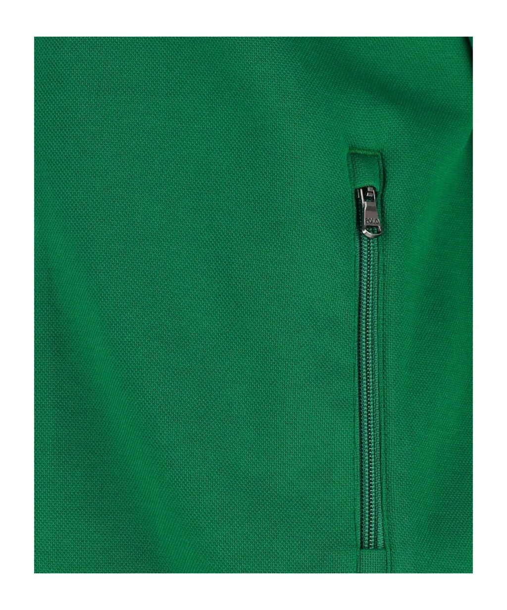 Logo Embroidered Zipped Track Jacket