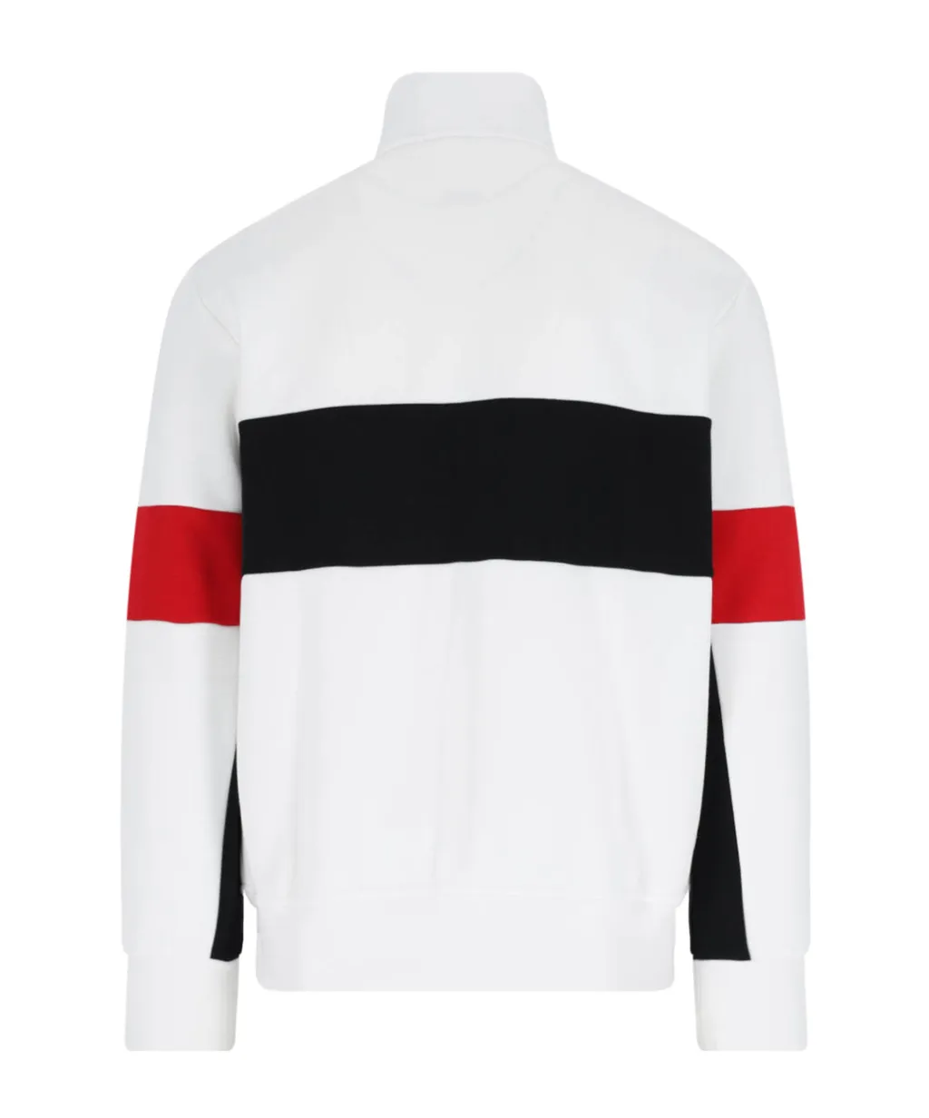 Logo Embroidered Zipped Jacket