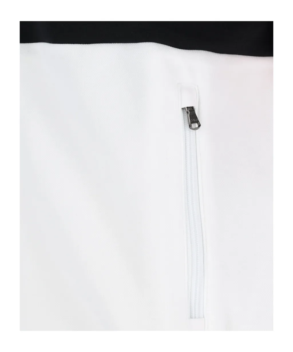 Logo Embroidered Zipped Jacket